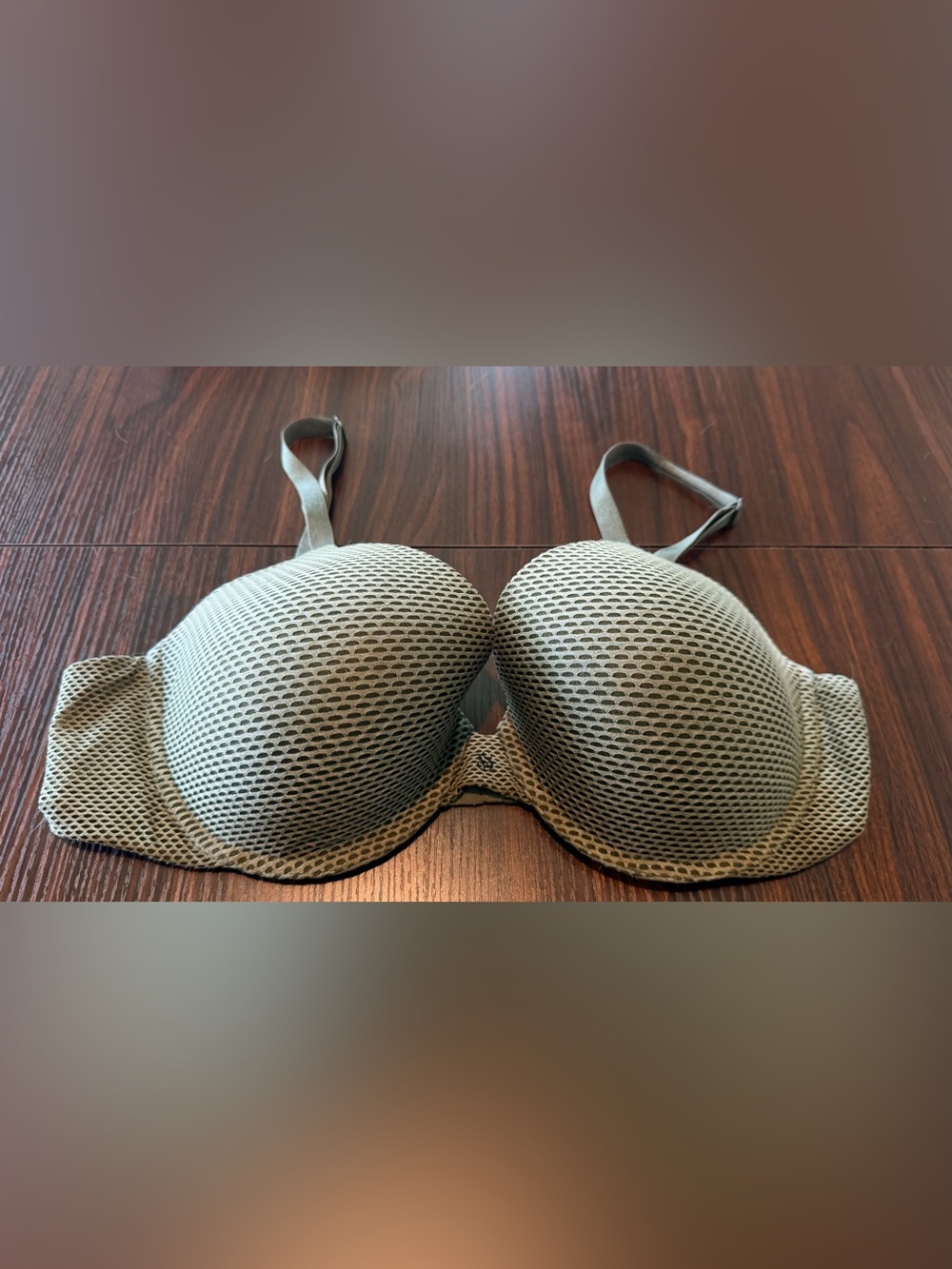 38D VS Olive Green Uplift Bra